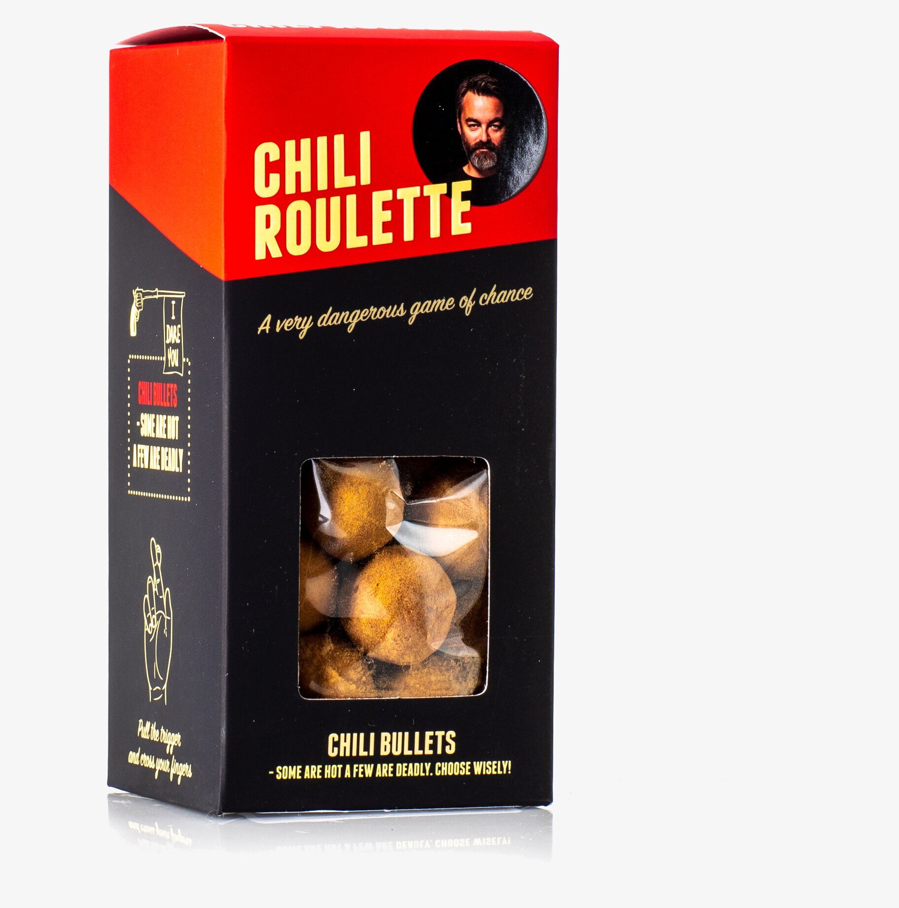 Lucky Bag - Chili Roulette från Chili Klaus i svart och rött