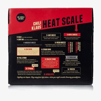 Hot Spread 3-pack från Chili Klaus med färgstark design