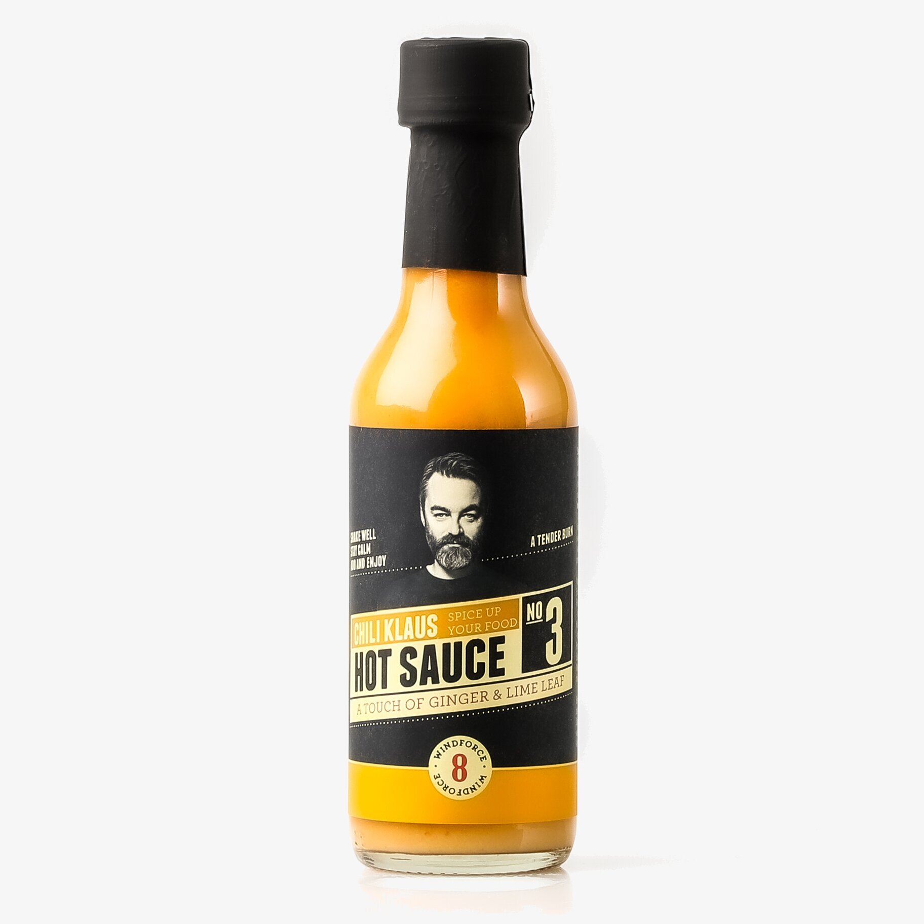 Hot Sauce No. 3 - Ginger & Lime Leaf från Chili Klaus