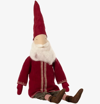 Maileg Santa från Maileg, en charmfull jultomtefigur