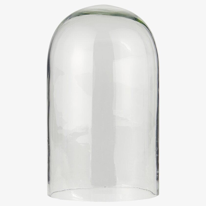 Glasklocka Stor från IB Laursen, elegant och genomskinlig