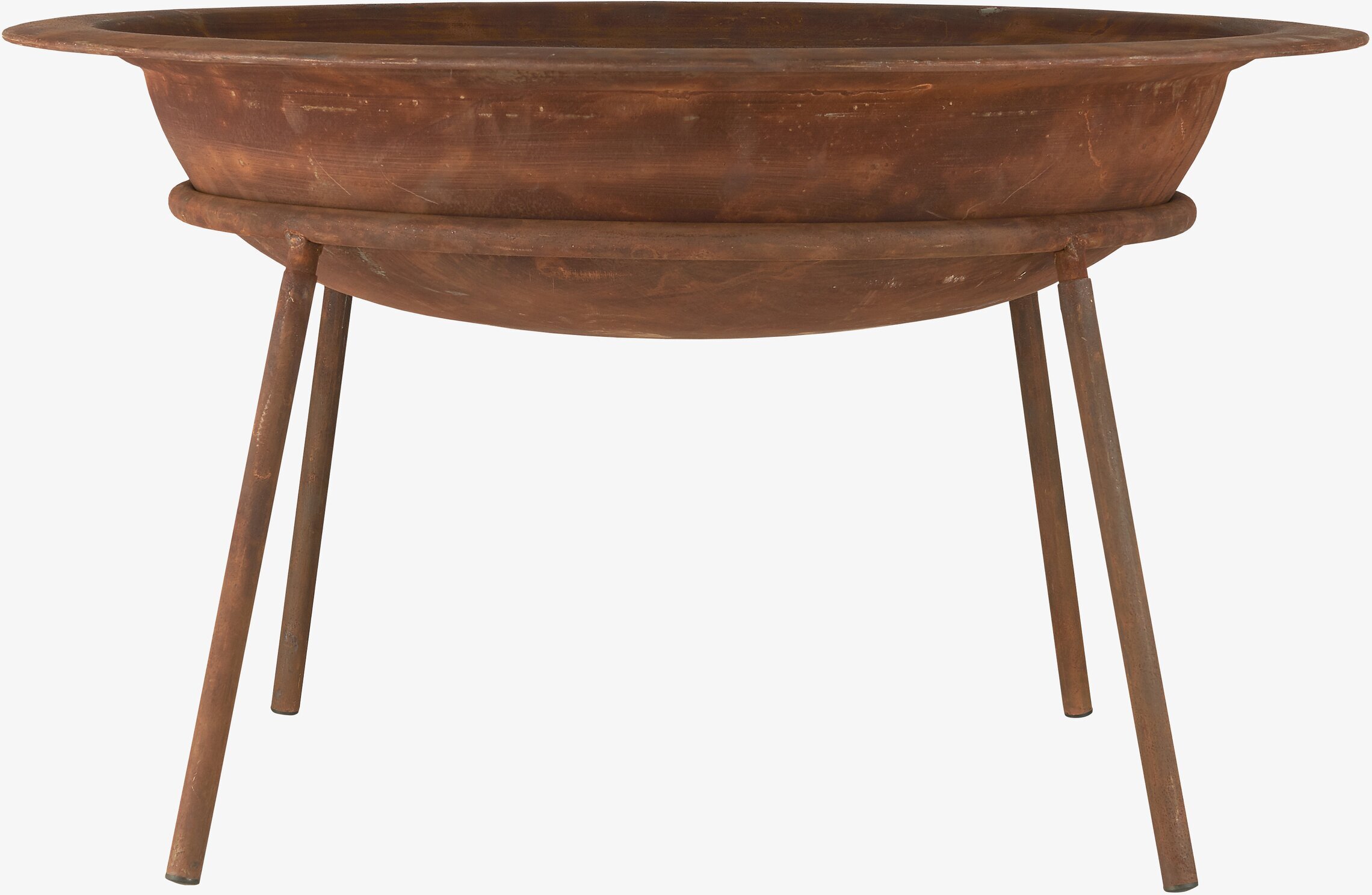 Eldfat/Stativ Rost från IB Laursen i robust, rostig metall