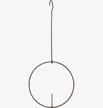 Fågelmatare från IB Laursen i robust järn med rustik finish