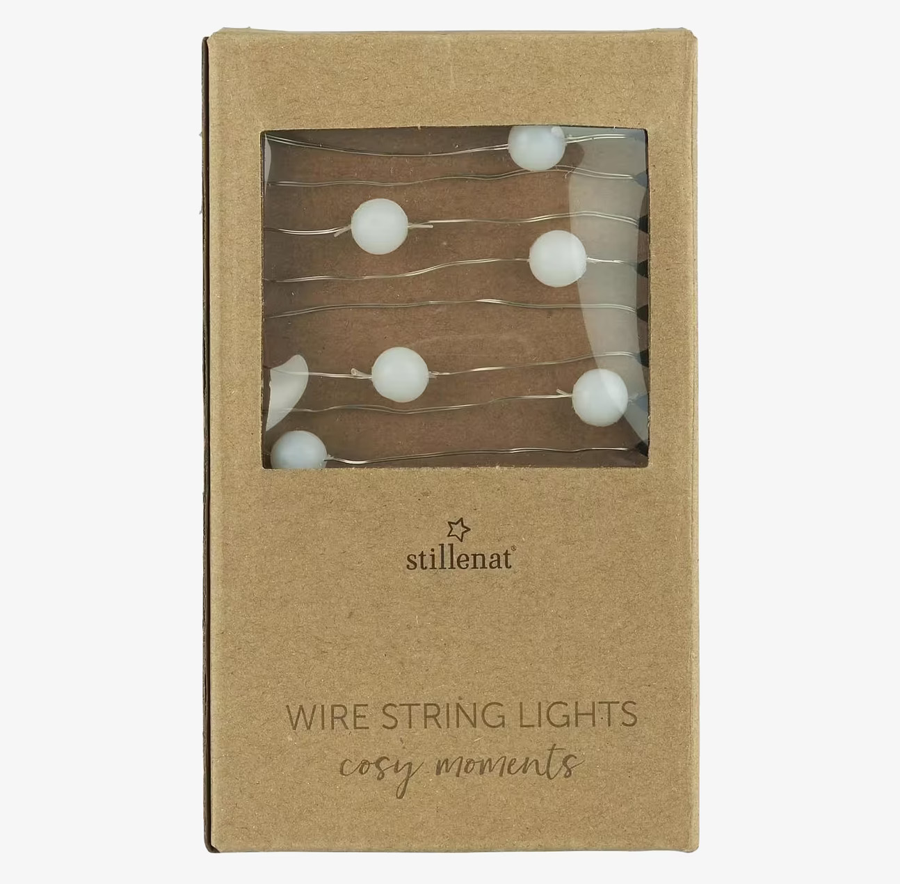 Ljusslinga 40 Pärlor från IB Laursen med pärlformade lampor