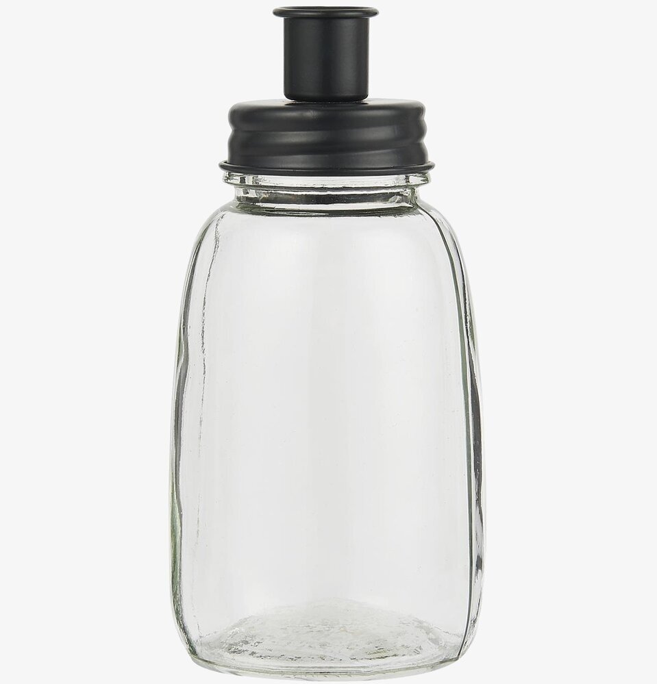 Ljusstake Glaskruka Svart från IB Laursen i elegant design