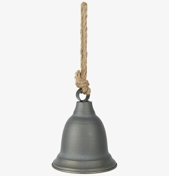 Klocka Med Jutesnöre Stor från IB Laursen i grå metall