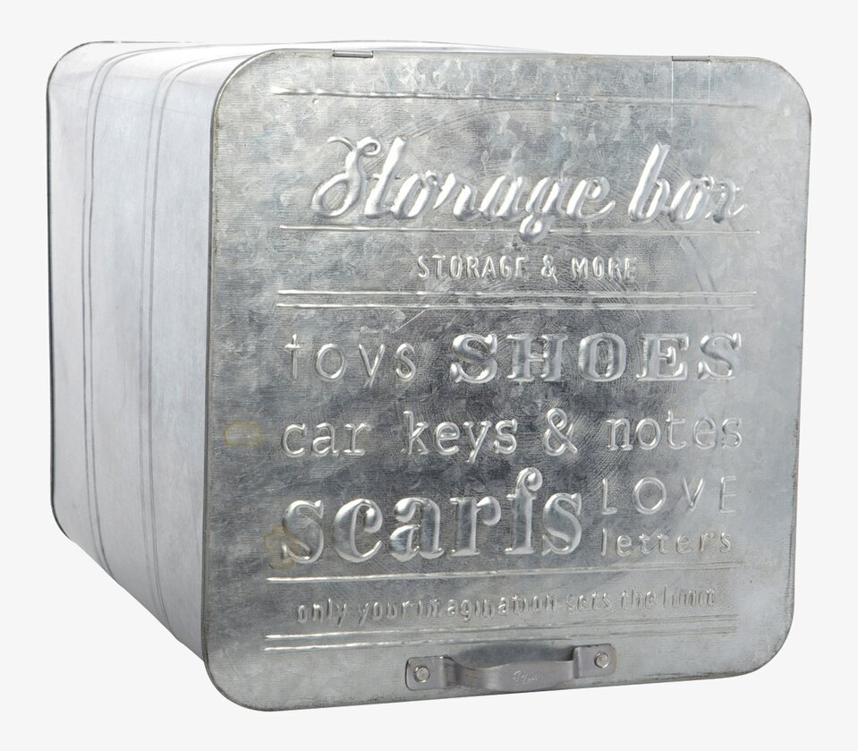 Förvaringsbox Stuff från House Doctor i galvaniserat stål