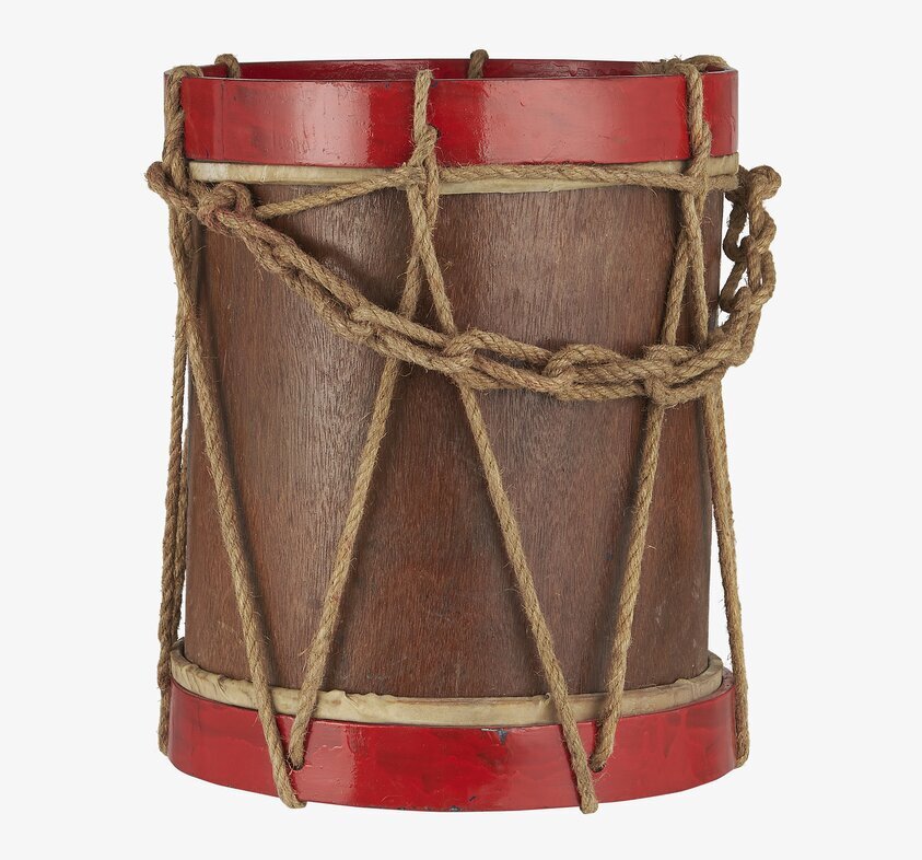 Trumma Brun/Röd från IB Laursen med rustik och varm design