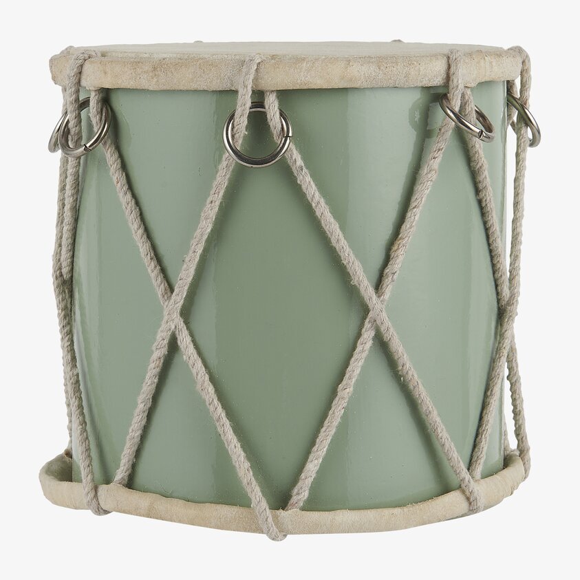 Trumma Ljusgrön M från IB Laursen i minimalistisk miljö