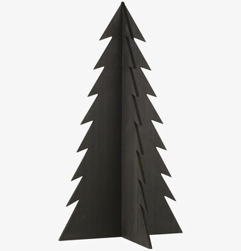 Julgran Stående Svart Liten från IB Laursen i mörkt trä