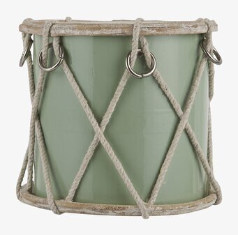 Trumma Ljusgrön S från IB Laursen med rustik design