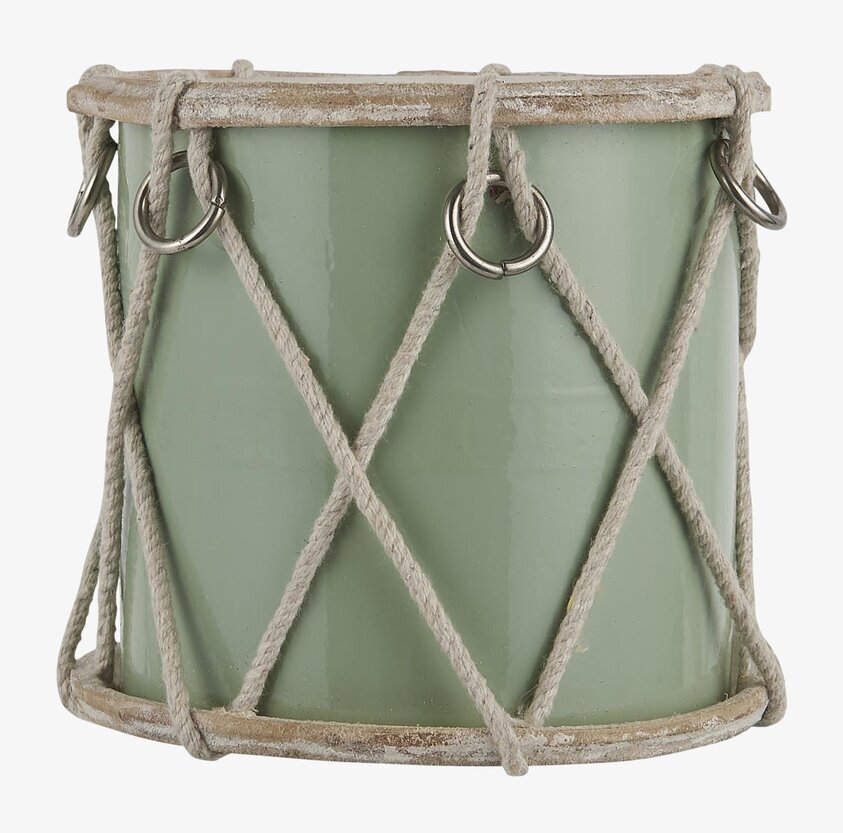 Trumma Ljusgrön S från IB Laursen med rustik design