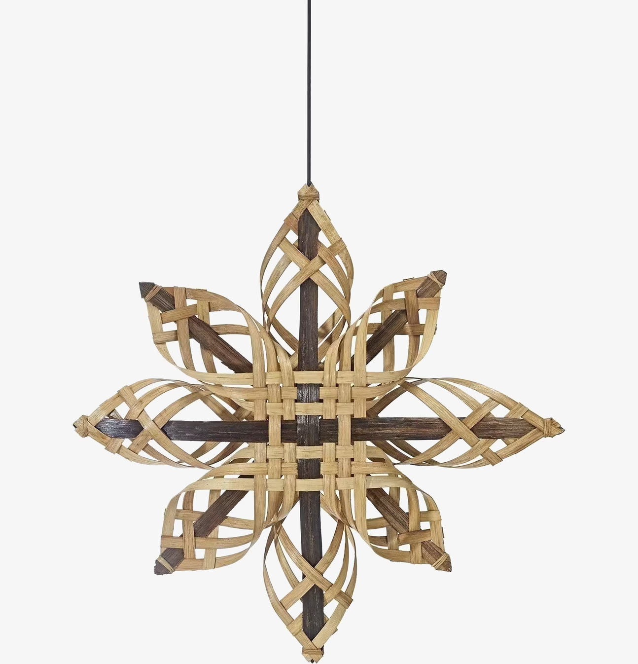 Mary Star Natur Ø82 cm pendellampa från PR Home i rotting