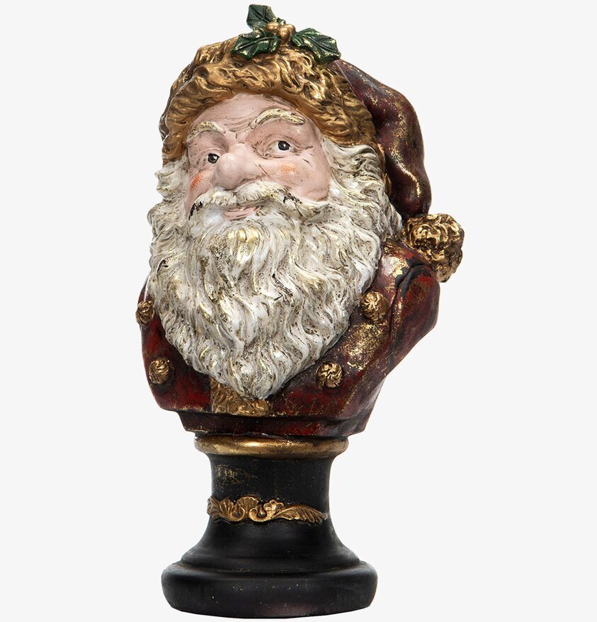 Byst Tomte från A Lot Decoration, detaljerad jultomtebyst