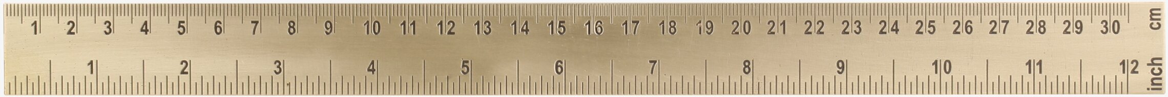 Linjal Antik Mässing från Chic Antique i klassisk design