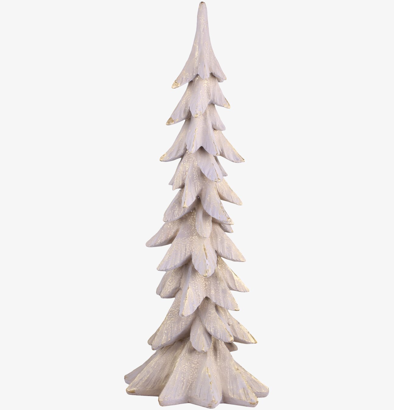 Julgran Gulddekor L Antik Creme från Chic Antique