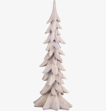 Julgran Gulddekor L Antik Creme från Chic Antique