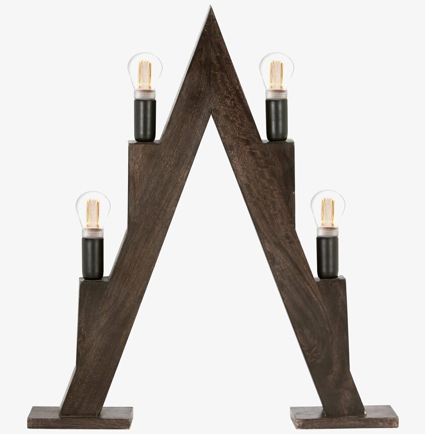 Torsby Ljusstake Inkl Ljuskällor från PR Home i trä