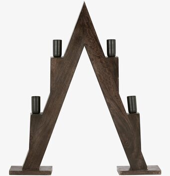 Torsby Ljusstake Brun 56 CM från PR Home i mörkt trä