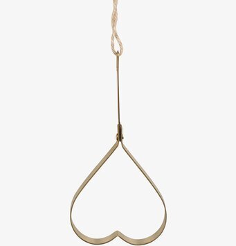 Kakform Hjärta Mässing från Chic Antique i elegant design