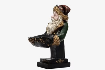 Tomte Skål Poly från A Lot Decoration, juldekoration