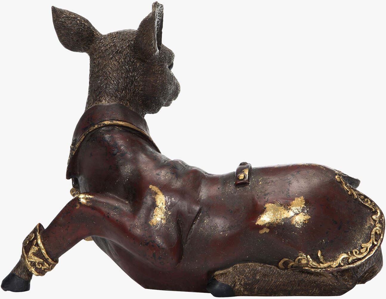 Hjort Vilande Poly Liten från A Lot Decoration, vilande hjort