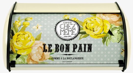 Brödbox Gott Bröd från Derriére la porte med gula rosor