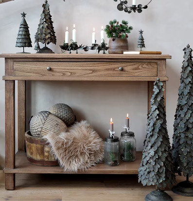 Grimaud Gl. Kärl Trä Natur Small från Chic Antique på hylla