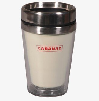 Termosmugg vanilj från Cabanaz med stilren och hållbar design