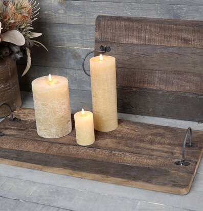 Grimaud gl. Bricka med handtag Large från Chic Antique