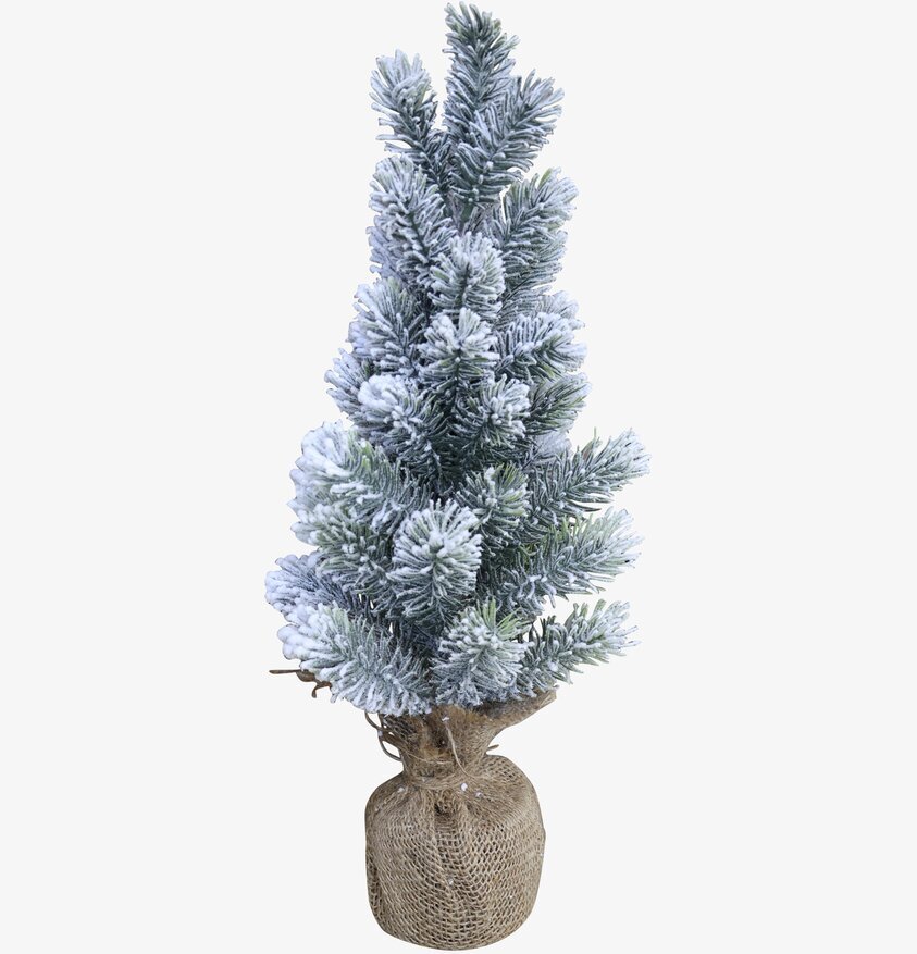 Fleur Gran Snö H45 Cm från Chic Antique med snöeffekt