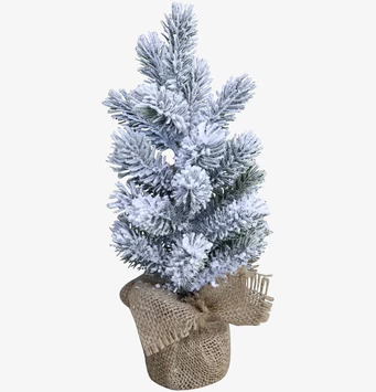 Fleur Gran Snö H30 Cm från Chic Antique med snöeffekt