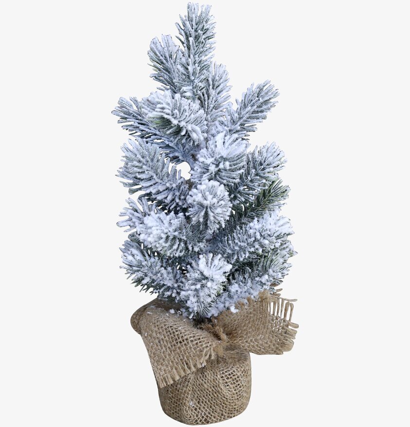 Fleur Gran Snö H30 Cm från Chic Antique med snöeffekt