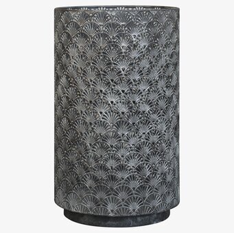 Lanterna Mönster Antik Zink Medium från Chic Antique