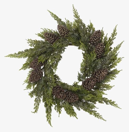 Cypresskrans Ø 50 cm från Mr Plant med naturtrogna detaljer