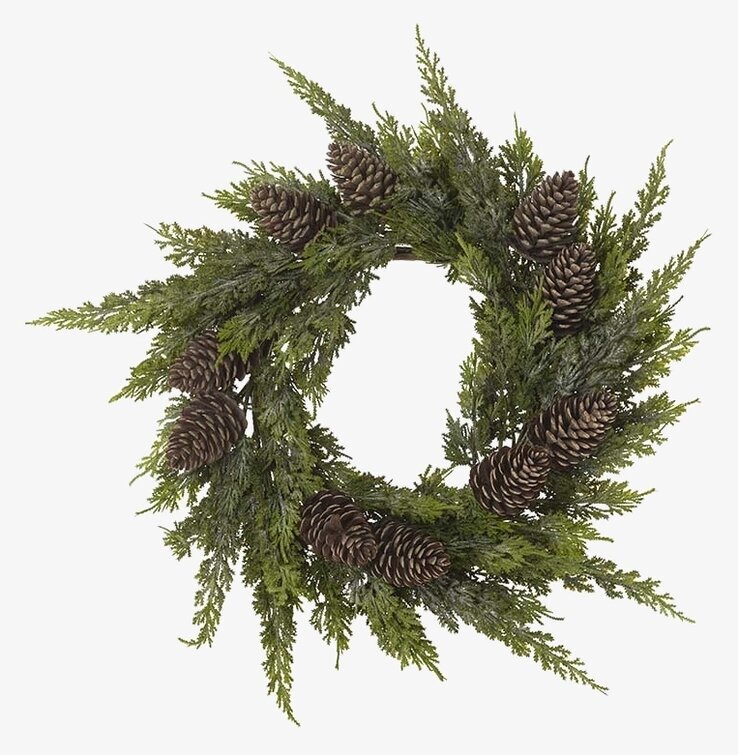 Cypresskrans Ø 50 cm från Mr Plant med naturtrogna detaljer