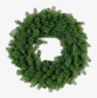 Granriskrans Ø 60 cm från Mr Plant med naturtrogna grenar