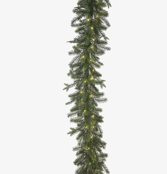 Grangirlang Med Ljus från Mr Plant med realistiska barr