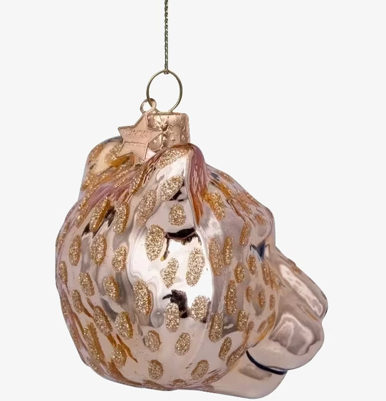 Julgranshänge Shiney Gold Panther från Vondels i guld