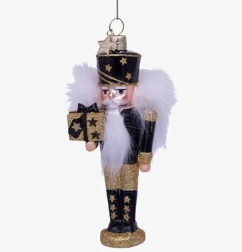 Julgranshänge Nutcracker Black/Gold från Vondels i svart och guld