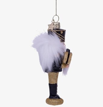 Julgranshänge Nutcracker Black/Gold från Vondels i svart och guld