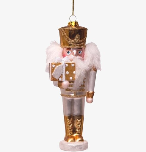 Julgranshänge Nutcracker Gold från Vondels i gyllene färger