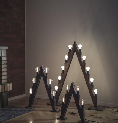 Torsby Ljusstake Brun 77 Cm från PR Home i rustik miljö