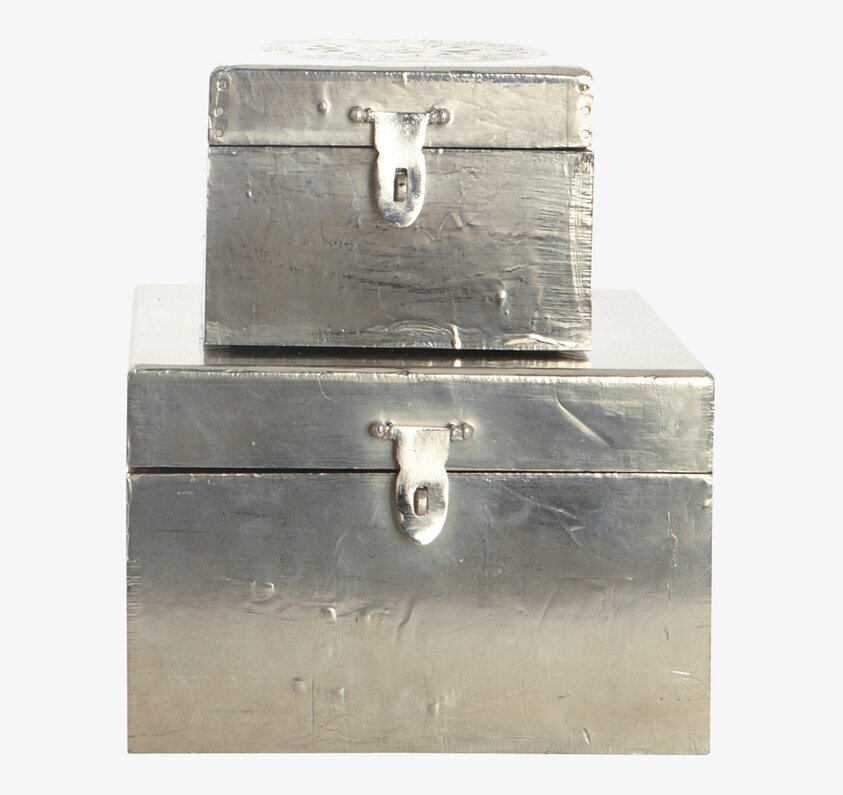 Box Medaljong förvaringsboxar från House Doctor i metall