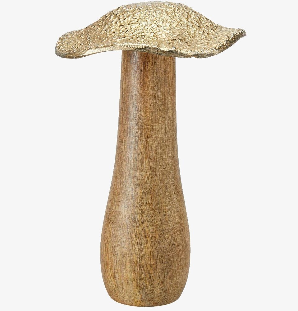 Amba Svamp Mix Guld/Natur från Wikholm Form i närbild