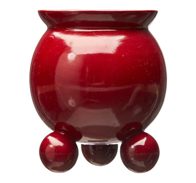 Anya Kruka L Röd från Wikholm Form med glänsande yta