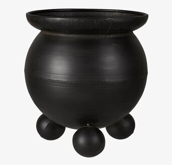 Anya Kruka Svart från Wikholm Form med klotformade fötter