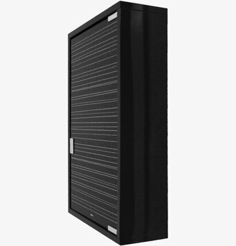 Dixie kombi-/nyckelskåp från Derriére la porte, svart design