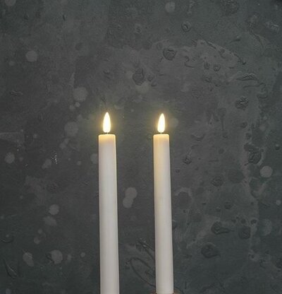 Kronljus LED 3D-låga 24 Cm från Multi Agentur i mörk miljö