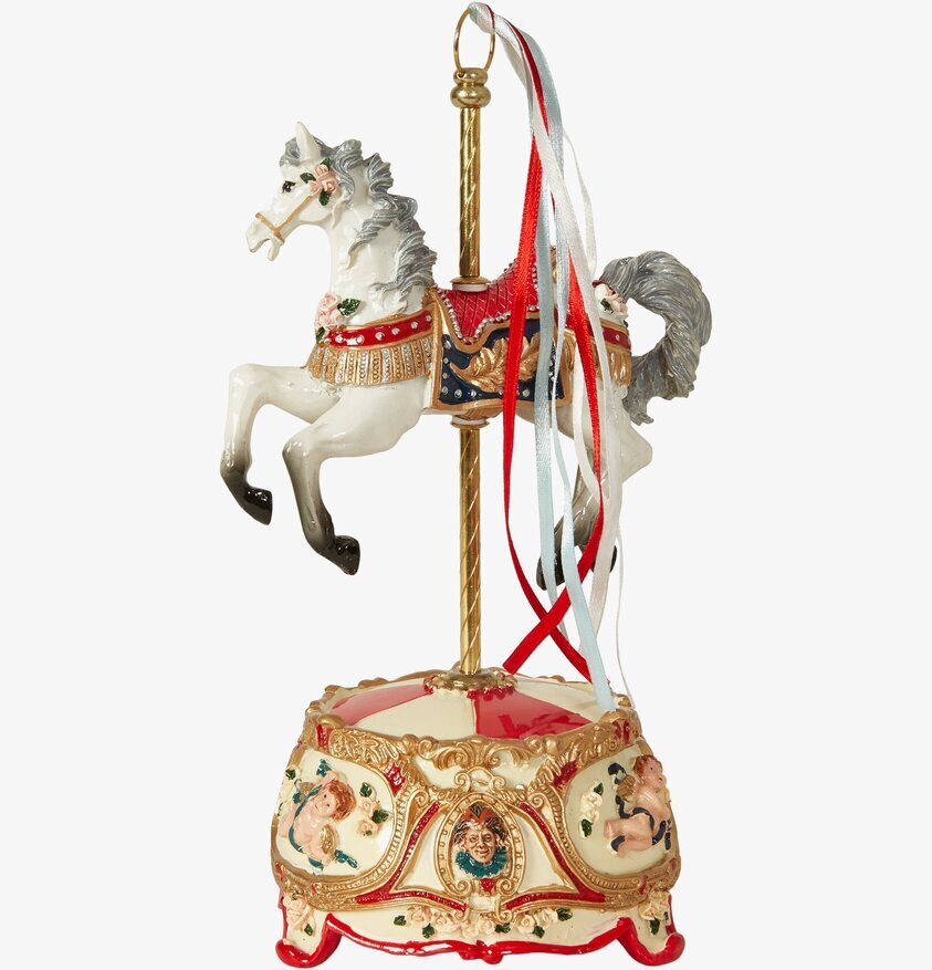 Speldosa Häst från Speedtsberg med detaljerad karusellhäst